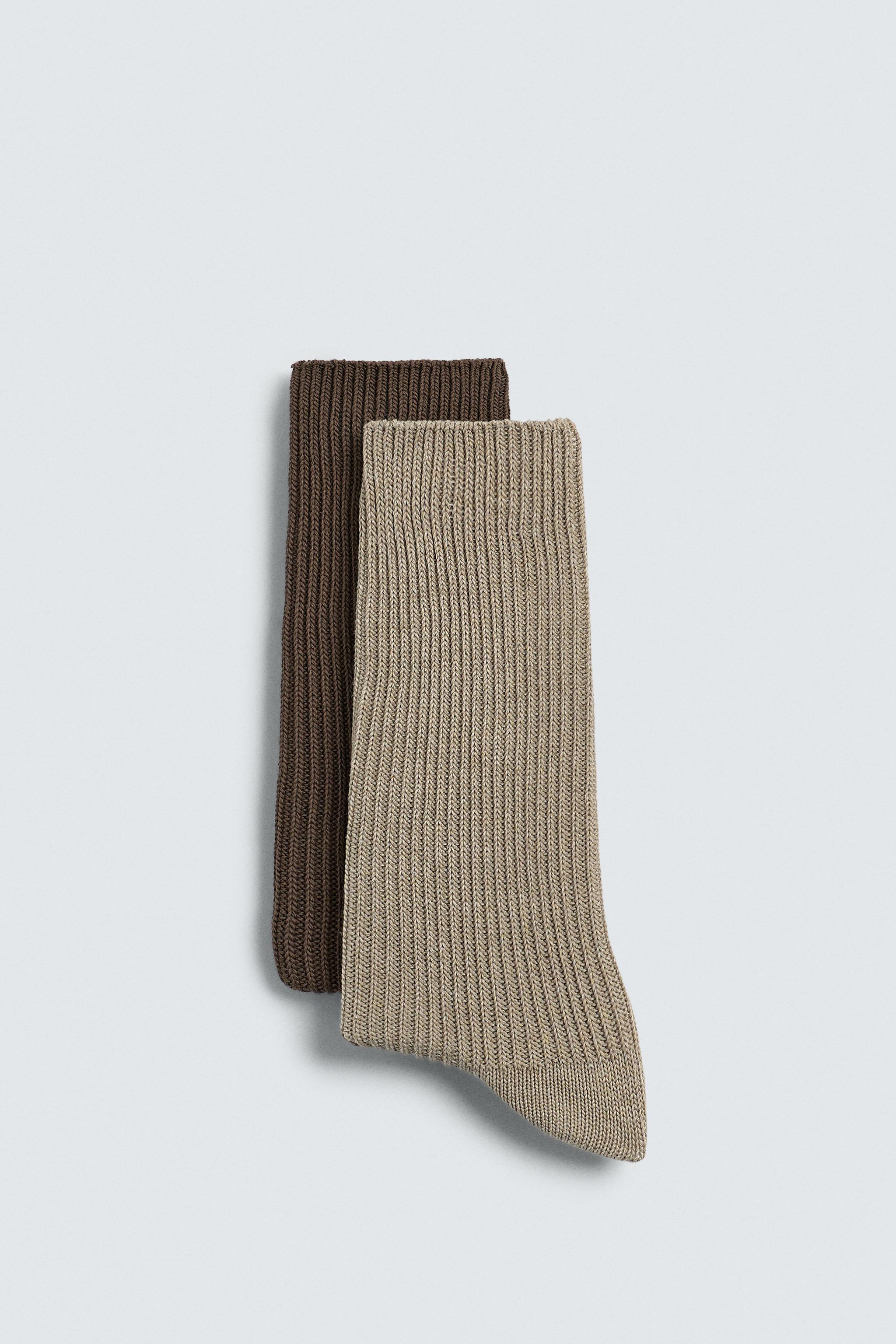 TWO-PACK OF RIBBED SOCKS